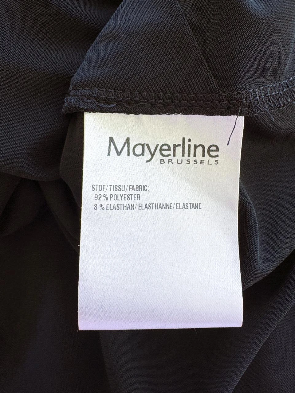Blusa nova Mayerline com babados e fecho de gancho – tamanho 44 – desenhada em Bruxelas – photo 12